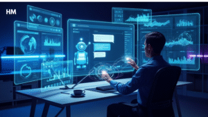 "AI in Digital Marketing: How Artificial Intelligence is Transforming Marketing Forever – ChatGPT for AI content creation, SurferSEO for SEO optimization, and Mailchimp AI for automated email marketing in digital campaigns."