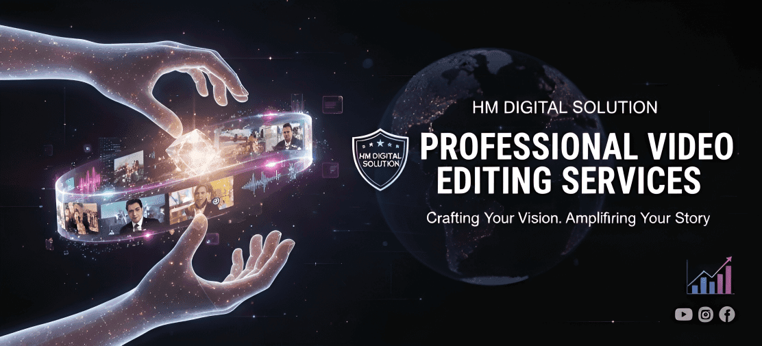 Professional Video Editing Services | HM Digital Solution