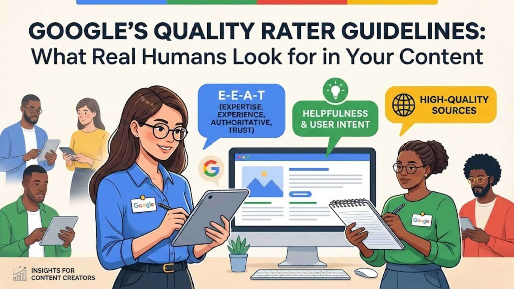 Google Quality Raters Google Quality Rater Guidelines: E-E-A-T & SEO Guide 2026