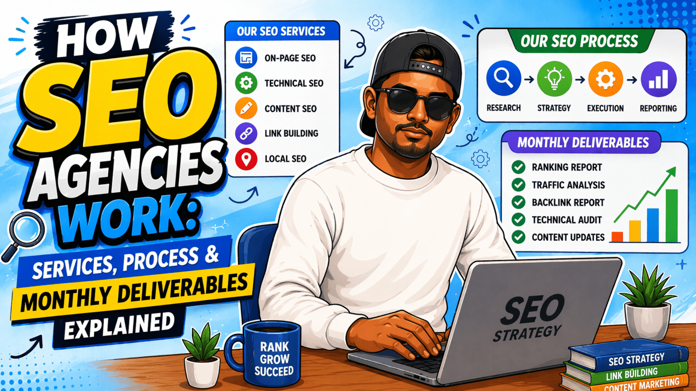 How SEO Agencies Work Services, Process & Monthly Deliverables Explained