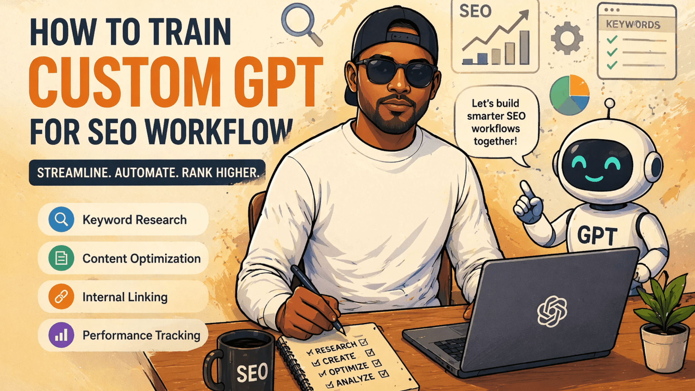 How to Train Custom GPT for SEO Workflow